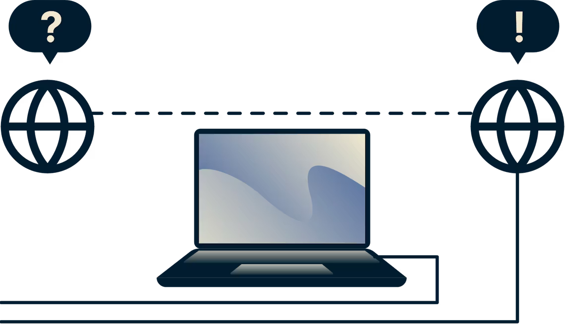 Hur man kringg&aring;r peeringkonflikter med en VPN: Diagram som visar hur en internetleverant&ouml;r inte kan sakta ner video p&aring; grund av peering.
